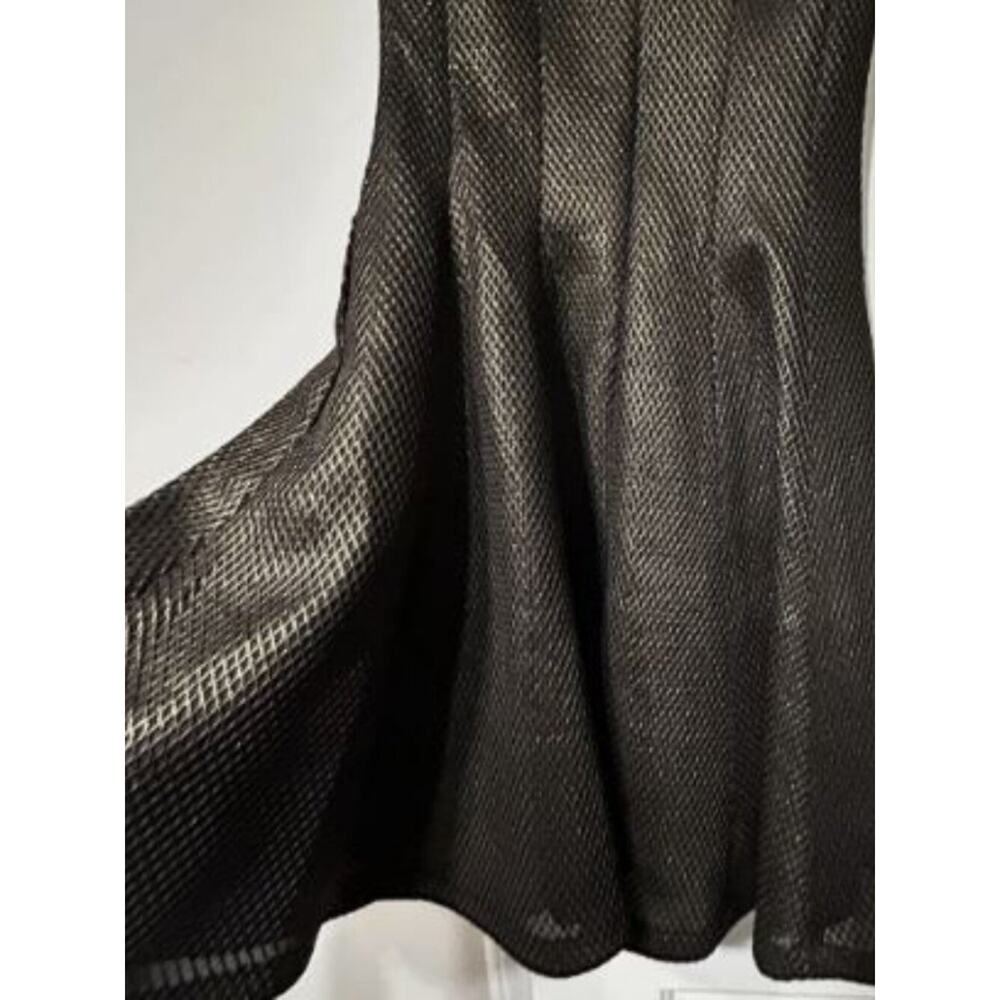 Julia Jordan Metallic Dress Black 10 L Dark Romantic Ethereal Fairy Formal Goth - Picture 5 of 8